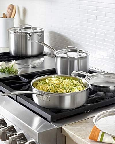 Cuisinart Multiclad Pro tri ply stainless 12pc cookware set