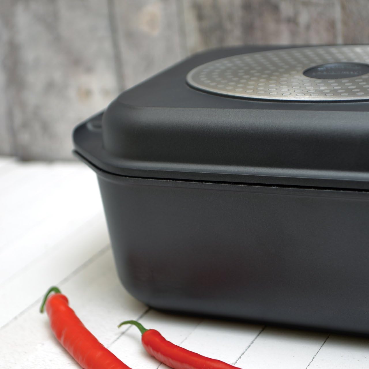 berghoff scala non stick cast aluminum roasting pan